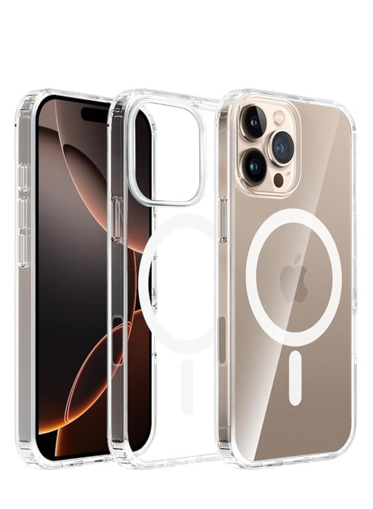 iPhone 16 Pro Max MagSafe Clear Case, Promax Crystal Clear, Shockproof, Translucent, Slim Design - Image 1