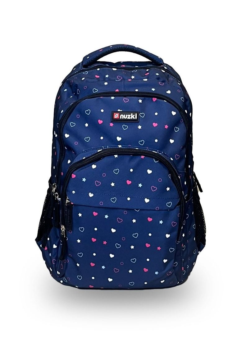 nuzki NUZKI School Bag Backpack Lightweight and Spacious Backpack for Back to School Quality bag  - Image 1