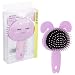 FOREVER 21 Hairbrush 1pc Cute Animal Character Hairbrush Comfort Control Cushion Hair Brush wGentle Bristles Cushion Base and Animal Ears BUNNY - Image 2