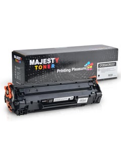 ماجيستي خرطوشة حبر 83A CF283A متوافقة مع اتش بي ليزر جيت برو MFP M125 M125nw M125rnw M127fn M127fw M127fp M201n MFP M225dn أسود  - Image 1