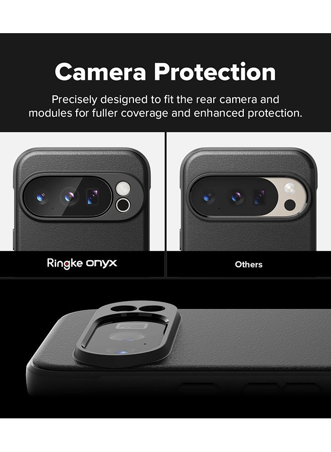 Ringke Onyx Magnetic Case For Google Pixel 10 Pro XL, Enhanced Grip Tough Flexible TPU Shockproof Rugged TPU Bumper Drop Protection Phone Cover - Black - Image 5