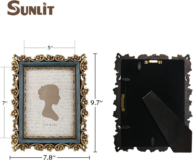 Sunlit Vintage Picture Frame 5x7 Inch - Image 2