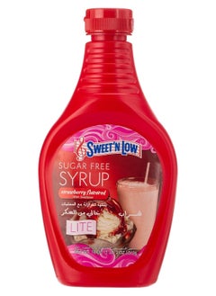 SWEET'N LOW Sugar Free Syrup Strawberry Flavored With Sweetner Lite 510 G  - Image 1