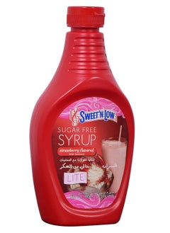 SWEET'N LOW Sugar Free Syrup Strawberry Flavored With Sweetner Lite 510 G  - Image 2