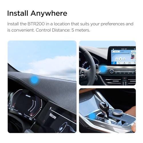 VIOFO BTR200 Wireless Bluetooth Remote Control with Event Locking, MIC&Wi-Fi&HDR ON/Off Function for A329S/ VS1/ A229 Pro/ A229 Plus/ A119 Mini 2/ A139 Pro/ A139 Dash Cam - Image 3