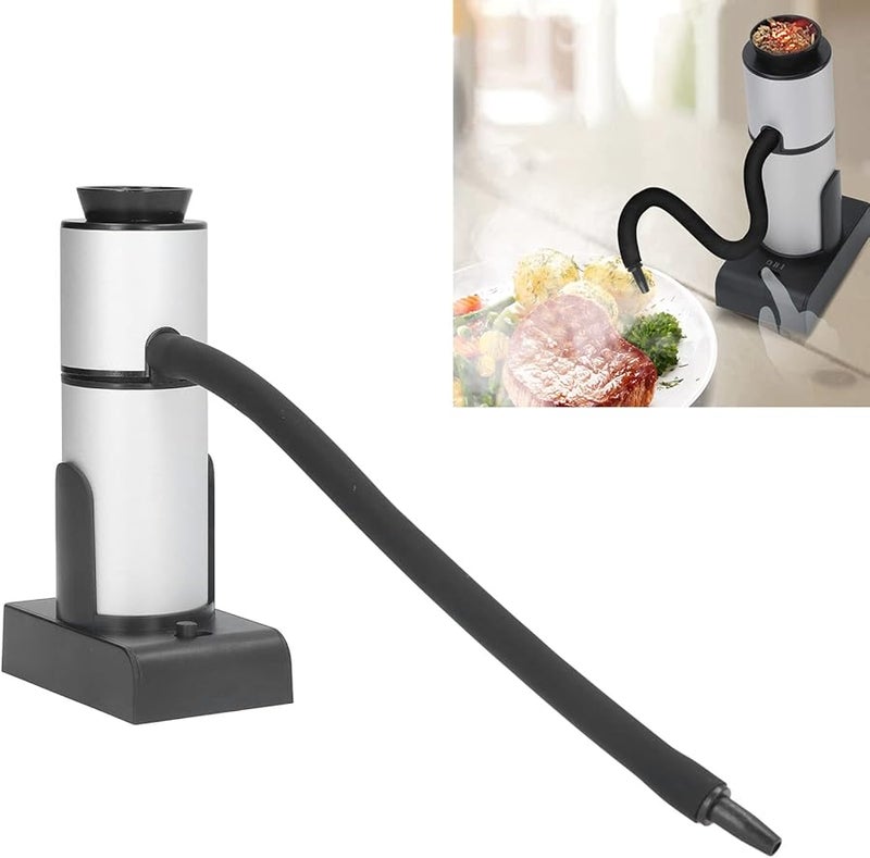 Portable Handheld Wooden Smoke Infuser For Food Cocktails And Barbecue - Image 3