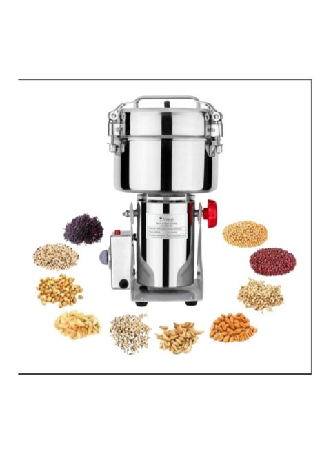 800g Multifunctional Coffee Beans, Spices, and Nuts Grinder with 270° Rotatability, 5-min Operating Time , Durable 430 Stainless Steel Design