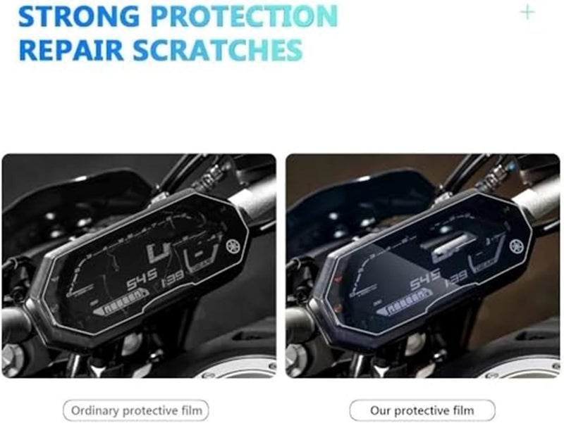 Wivplex Motorcycle Screen Protector for MT-07 FZ-07 - Image 3