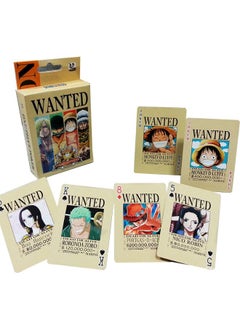 WANTED Wanted Poster Character Playing Cards, Straw Hat Pirates Playing Cards Set, Anime Peripheral Game Cartoon Gift, Cosplay Collections Party  - Image 3