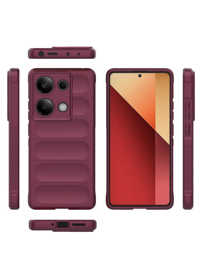 erorex Case For Xiaomi Redmi Note 13 Pro 4G Global Magic Shield TPU + Flannel Phone Case - Image 3