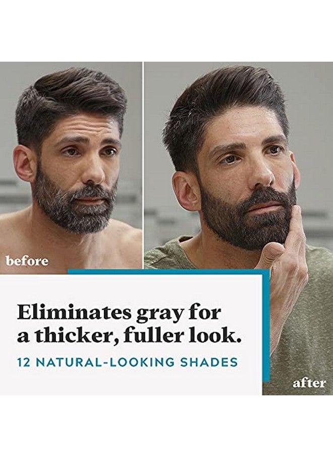 Just For Men صبغة الشارب واللحية للشعر الرمادي مع فرشاة متضمنة لسهولة الاستخدام مع البيوتين والصبار وزيت جوز الهند لشعر وجه صحي أشقر M10/15 عبوة من 3 قطع عدد 1  - Image 3