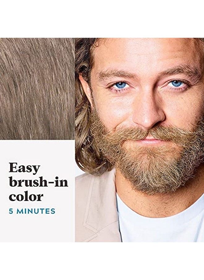 Just For Men صبغة الشارب واللحية للشعر الرمادي مع فرشاة متضمنة لسهولة الاستخدام مع البيوتين والصبار وزيت جوز الهند لشعر وجه صحي أشقر M10/15 عبوة من 3 قطع عدد 1  - Image 5