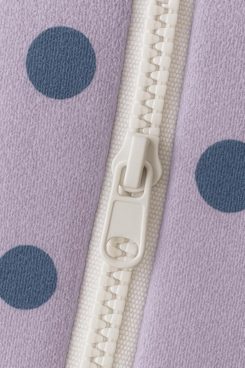 DADDY - G DADDY G 3-in-1 Baby Bed & Sleeping Bag for Newborn | Portable Cotton Baby Bedding Set | Unisex Carry Nest & Baby Holder for New Born | Soft & Lightweight Infant Sleep (Purple Dot) - Image 3
