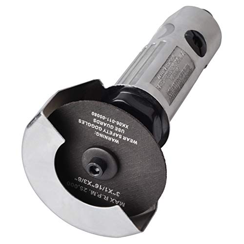PROSHI 3-inch air cut-off tool, 3" high-speed air cutter, include 1Pcs 3'' Cut-off Wheels, 180-degree guard, pneumatic cutter - Image 4