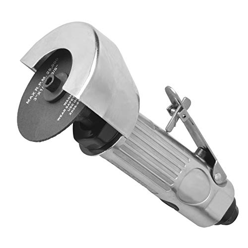 PROSHI 3-inch air cut-off tool, 3" high-speed air cutter, include 1Pcs 3'' Cut-off Wheels, 180-degree guard, pneumatic cutter - Image 1