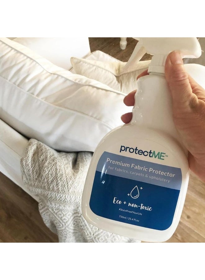 protectME Protectme Premium Fabric Protector And Stain Guard For Upholstery Carpet Shoes Non ToxicWater BasedNon-Flammable Protector Spray 25.4 Fl. Ounces  - Image 5