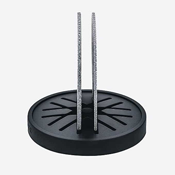 Normcore 2 Packs 585Mm Puck Screen With Stand  Reusable Contact Shower Screen With Silicone Holder  17Mm  10Mm Thickness 150m Mesh  Compatible With Espresso Machine 58Mm Portafilter Basket - Image 5