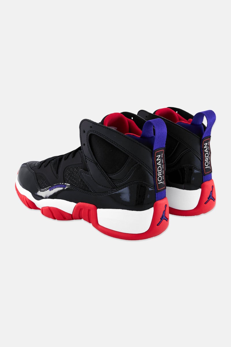 Air Jordan Men Jumpman Two Trey Lace Up Basketball Shoes, Black - Image 2