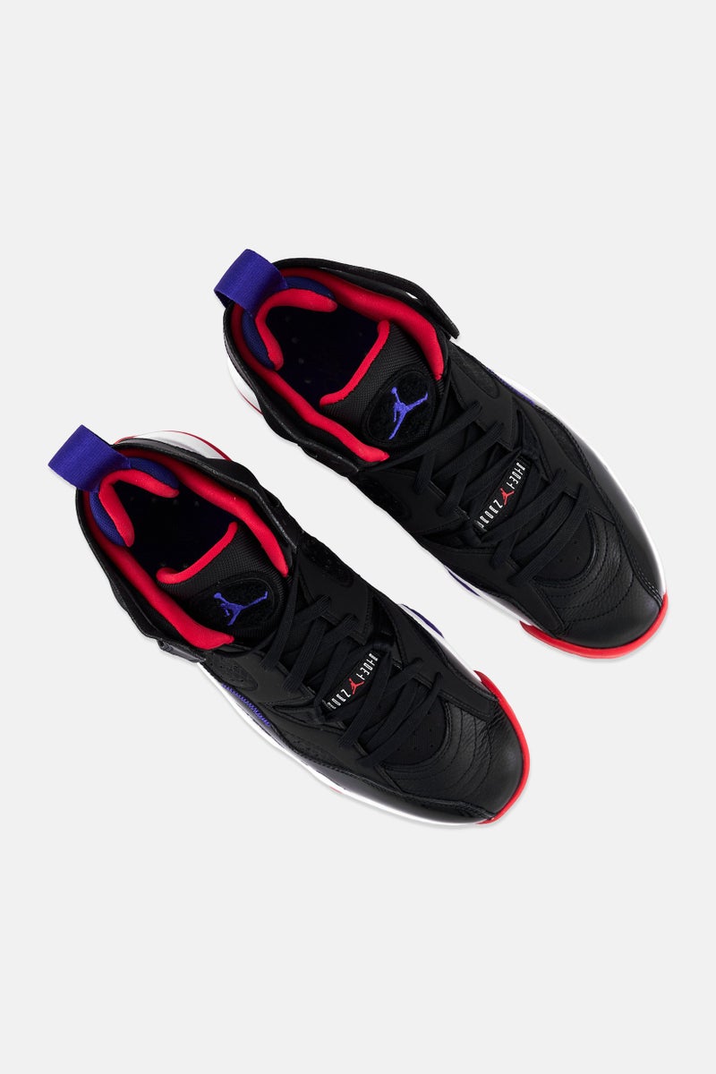 Air Jordan Men Jumpman Two Trey Lace Up Basketball Shoes, Black - Image 4