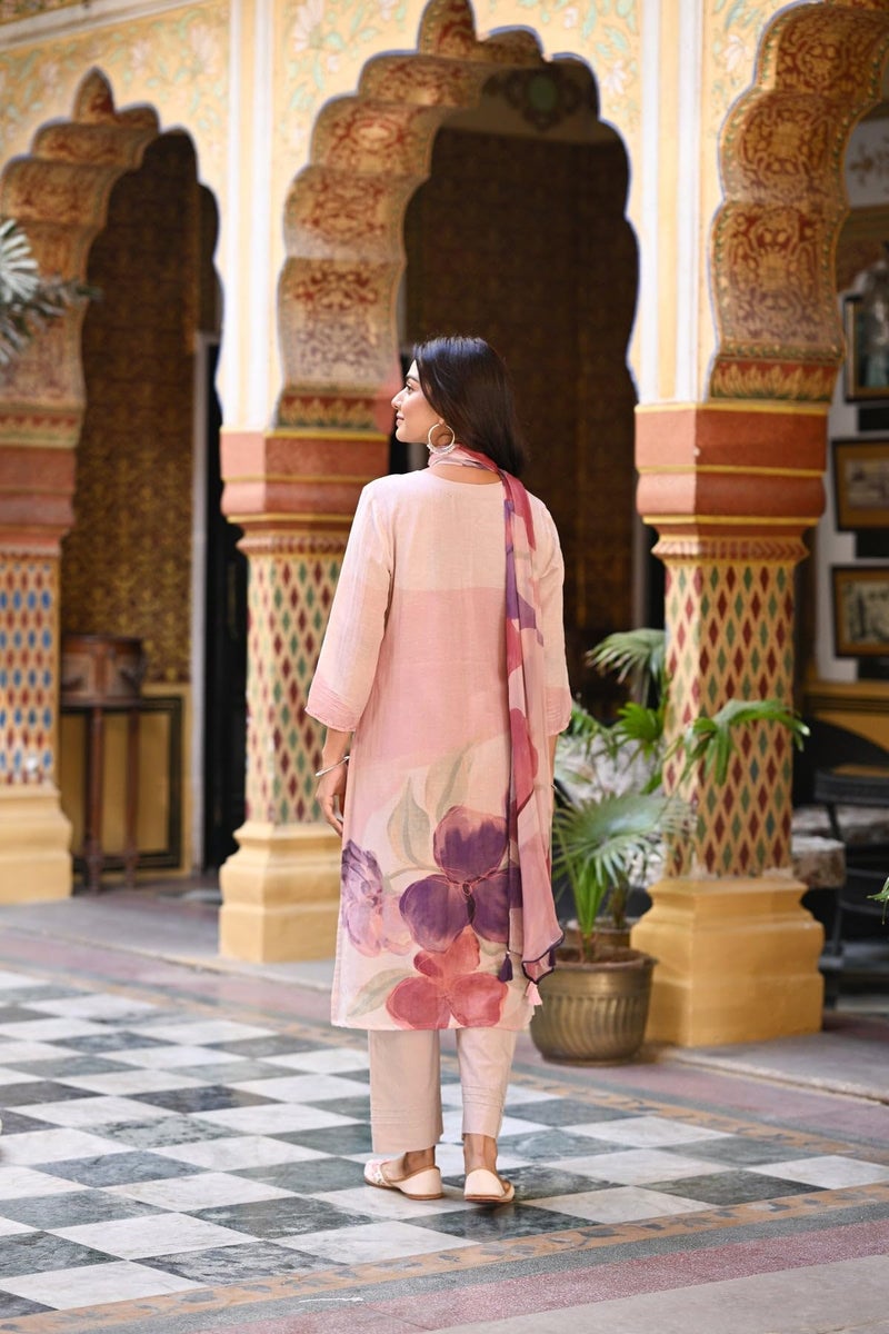Kalaanj Kurta Set For Women || Women Kurta Set || 3 Pic Kurta For Women (SP-223-L) - Image 5