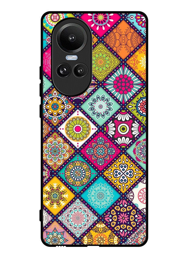 Covernex Protective Case Cover For Oppo Reno10 Pro Mandala Islamic Shapes Pattern - Image 1