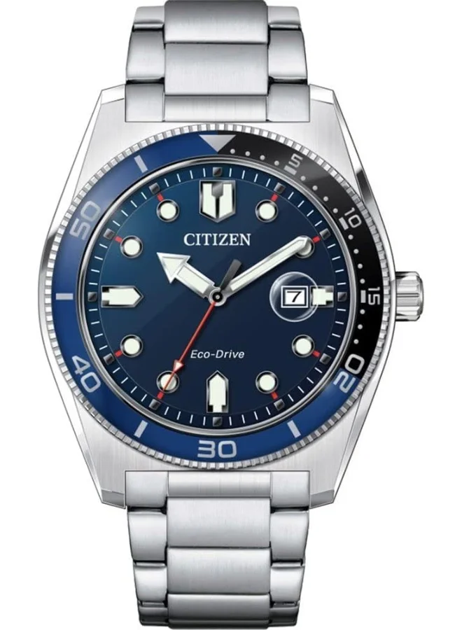 CITIZEN Citizen Men's Analogue Japanese Quartz Watch with Stainless Steel Strap AW1761-89L