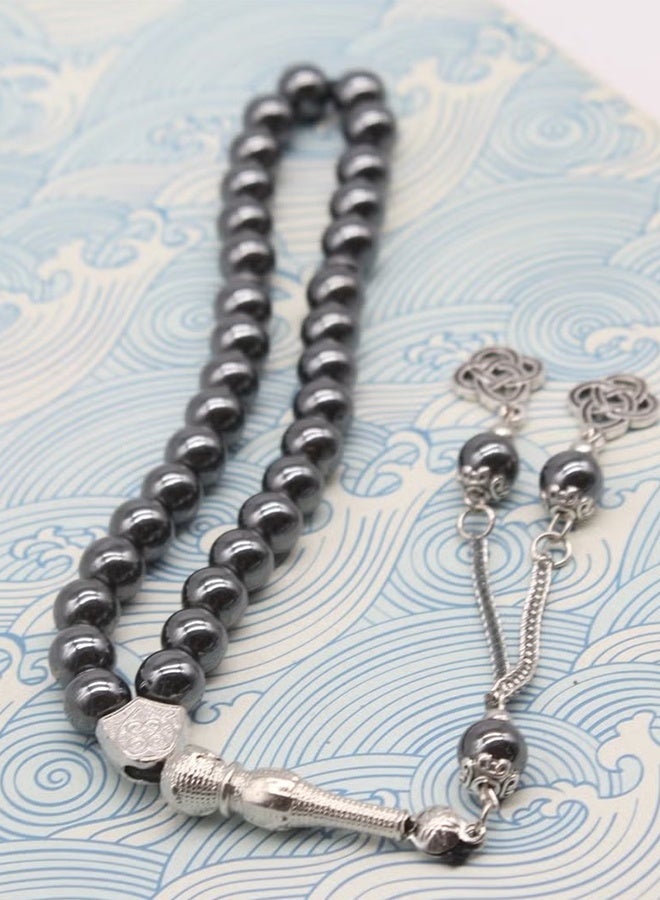 Happy D Asbih 33 8mm - Islamic Prayer Beads, Tasbeeh, Sibha, Muslim Mala, Masbaha, Misbaha, Tesbih, Tespih, Dhikr Beads, Zikr Beads, Worry Beads, Prayer Counter - Image 4
