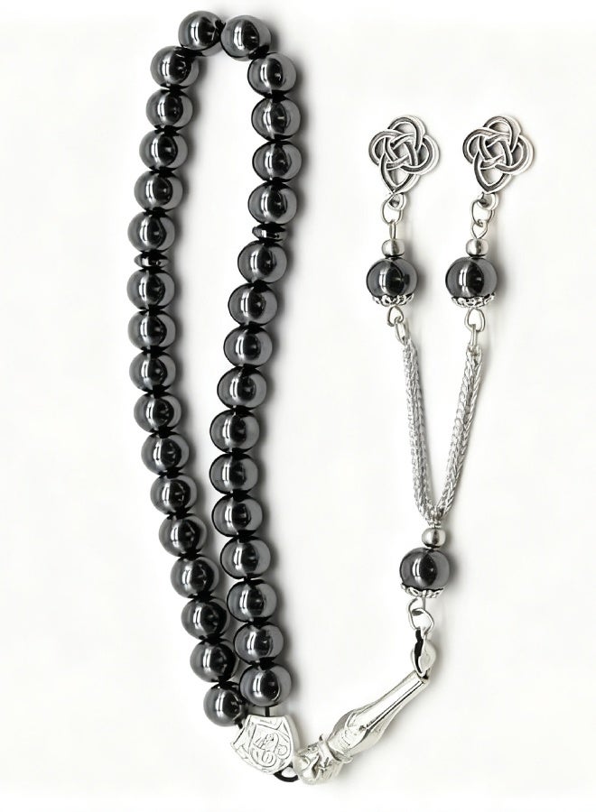 Happy D Asbih 33 8mm - Islamic Prayer Beads, Tasbeeh, Sibha, Muslim Mala, Masbaha, Misbaha, Tesbih, Tespih, Dhikr Beads, Zikr Beads, Worry Beads, Prayer Counter - Image 1