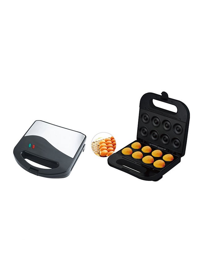 GEEPAS Metal Doughnut Maker 780 W GDM36532 Silver/Black - Image 3