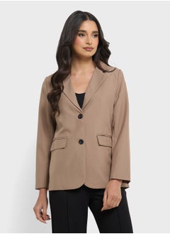 ELLA Blazer With Back Slit Detail  - Image 1