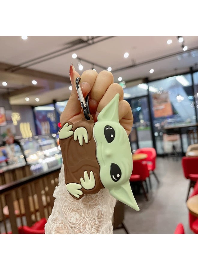 Case Soft Silicone Shockproof Cover for Apple Airpods 4 New 3D Cute Cartoon Creative Fun Case Skin with Keychain Design  - Image 3