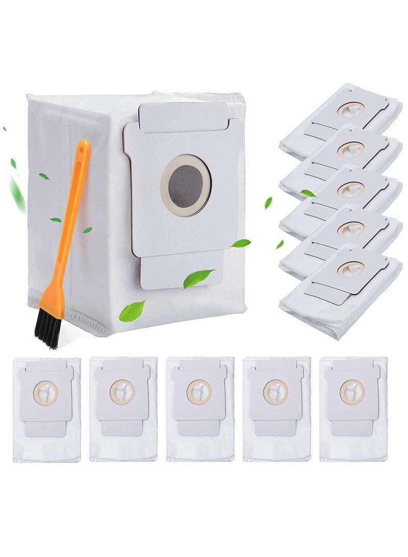 SYOSI Roomba Bags with Recyclable Cardboard,for iRobot Replacement Parts, Clean Base Automatic Dirt Disposal Vacuum Bags, Compatible for iRobot Roomba J7 J7+,i7, i7+, i3+,i6+,s9(9150), s9+ 8 Packs(9550) - Image 1