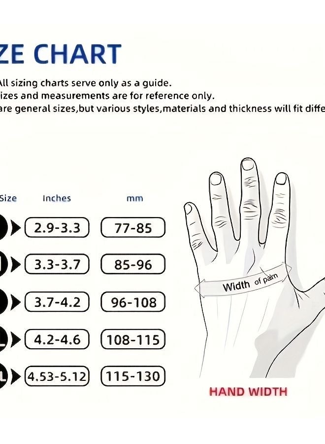 30 Pcs Heavy Duty Disposable PVC Nitrile Gloves Size L No Powder Latex Free - Image 4