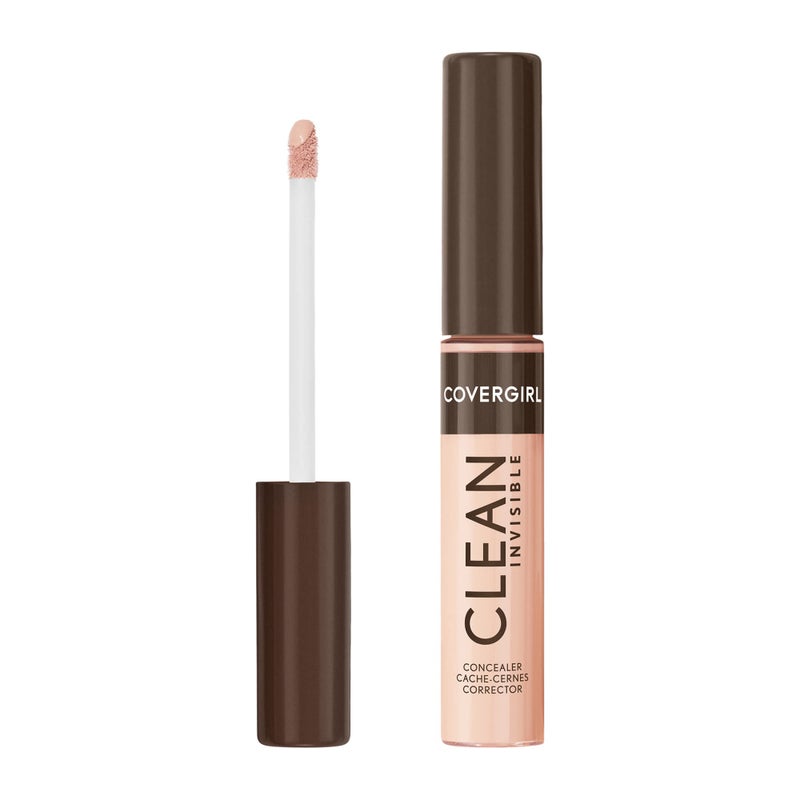 Covergirl Clean Invisible Concealer, Lightweight, Hydrating, Vegan Formula, Light Ivory 103, 0.23oz - Image 1