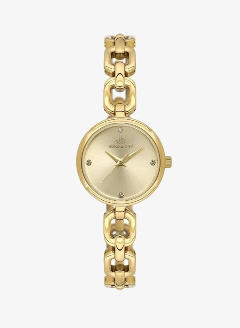 BIGOTTI Bigotti - Raffinato Women Watch | Stainless SteelBrass Case | Analog | Round Dial | Mineral Glass | Japanese Quartz | Water Resistant 30 Meters