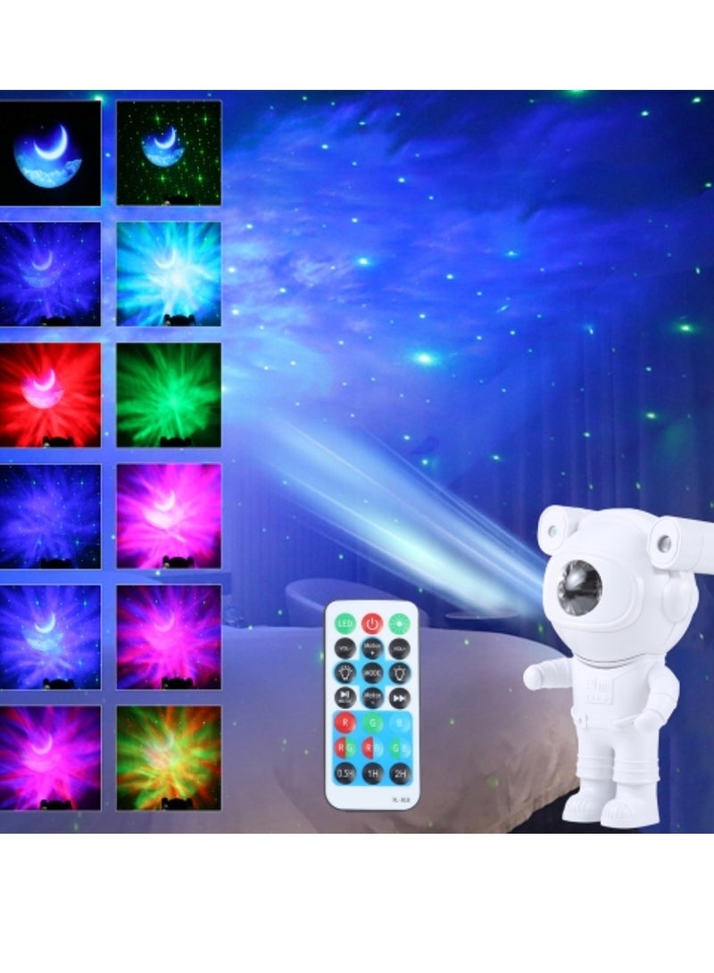 DIGI CORE Astronaut Galaxy Projector with Timer & Remote Control USB Powered Spaceman Projector Lamp 360° Adjustable Astronaut Starry Night Light Projector For Room Decoration - Image 3