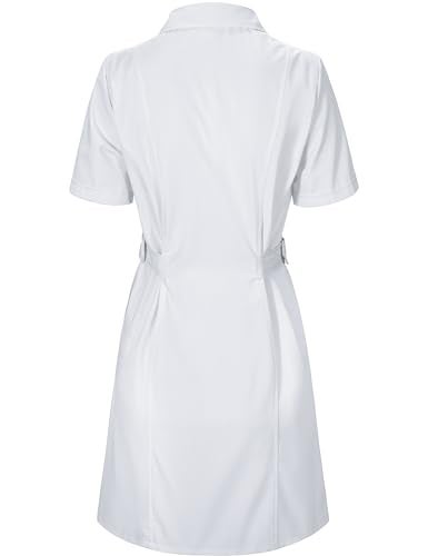 TOKYO REVENGERS Women 5Pcs Halloween Nurse Costume Set Doctor Outfit Lab Coat Nurse Hat Cosplay Party Costume With Accessories(WT M) - Image 4