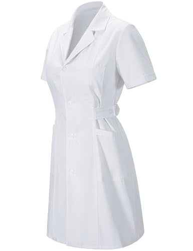 TOKYO REVENGERS Women 5Pcs Halloween Nurse Costume Set Doctor Outfit Lab Coat Nurse Hat Cosplay Party Costume With Accessories(WT M) - Image 3