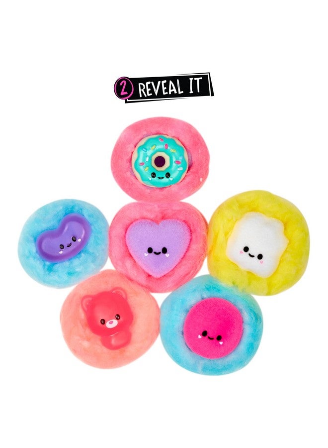 Fluffie Stuffiez Popcorn & Donut Minis Collectible Feature - Surprise Reveal Unboxing Soft and Squishable Tactile Play Fidget DIY - Image 4