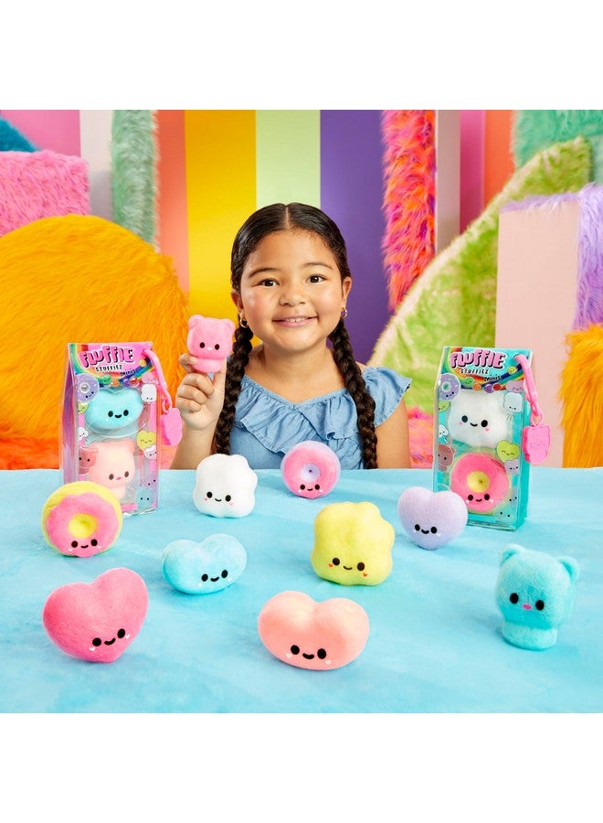 Fluffie Stuffiez Popcorn & Donut Minis Collectible Feature - Surprise Reveal Unboxing Soft and Squishable Tactile Play Fidget DIY - Image 2
