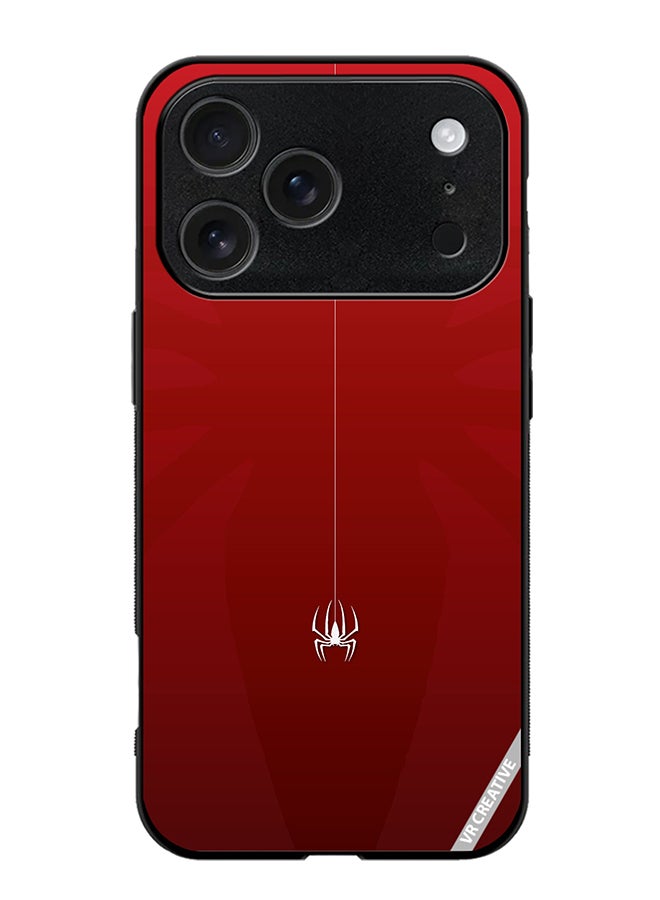 VR CREATIVE Protective Case Cover For Apple iPhone 17 Pro Max Spiderman Design Multicolour