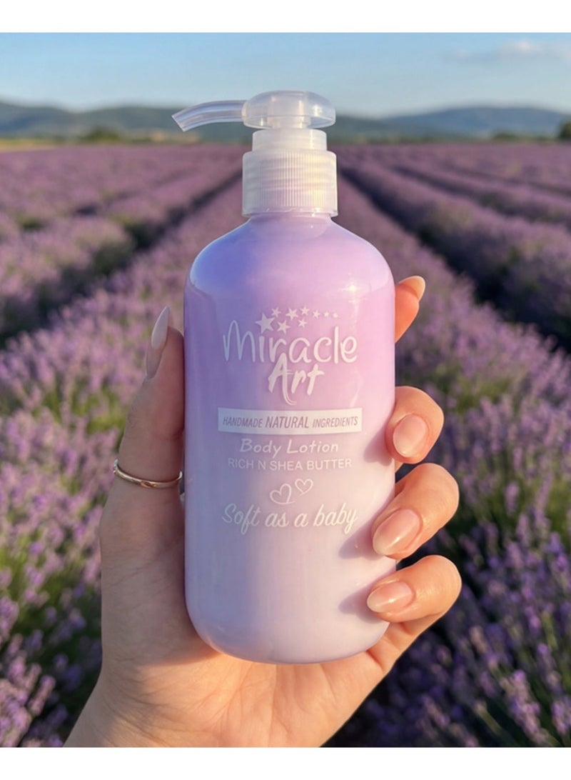 Miracle Art Body Lotion - Lavender Lush- 300 ml - Image 4