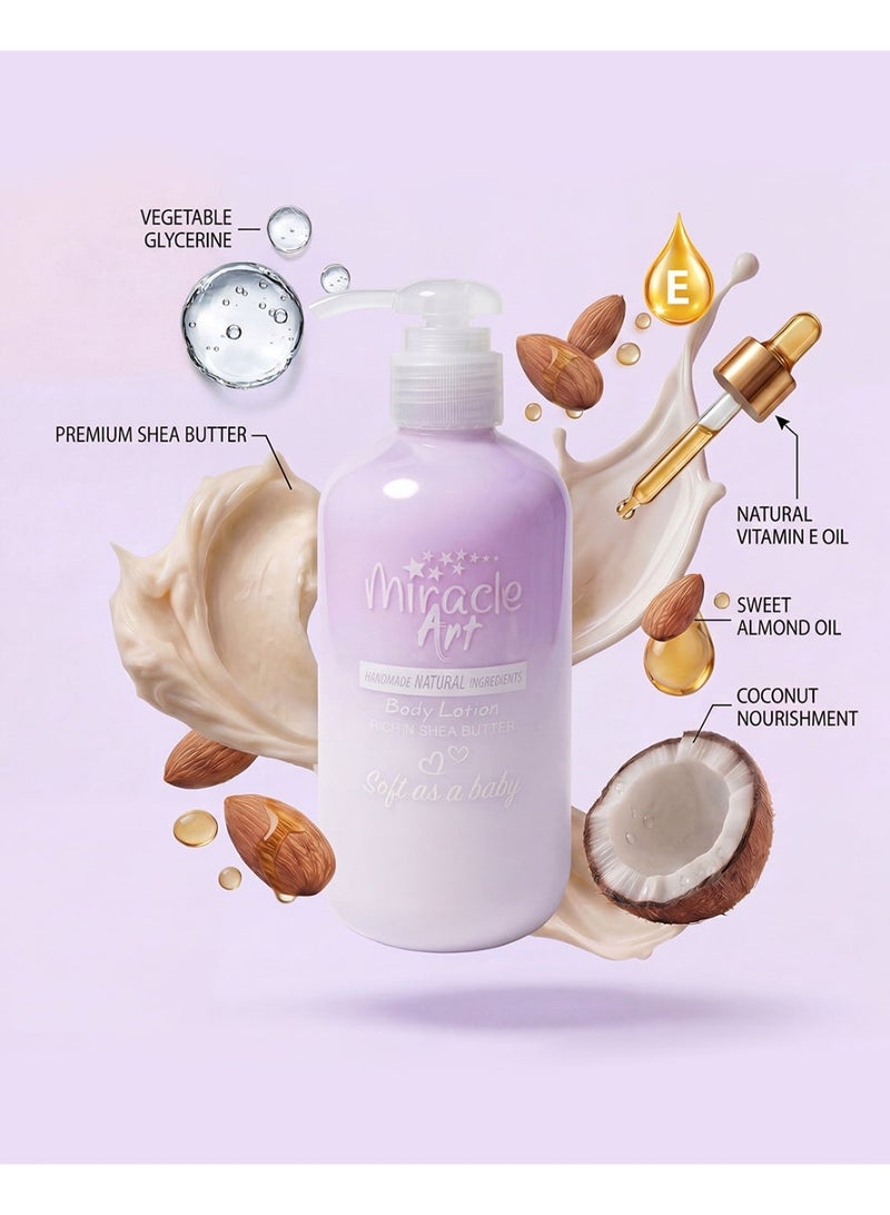 Miracle Art Body Lotion - Lavender Lush- 300 ml - Image 2