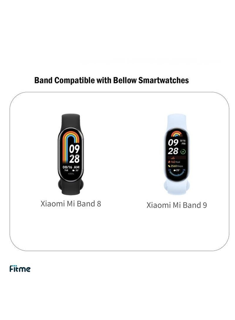 FITME Braided Nylon Fabric Strap For Xiaomi Mi Band 8 / Band 9  - Image 4