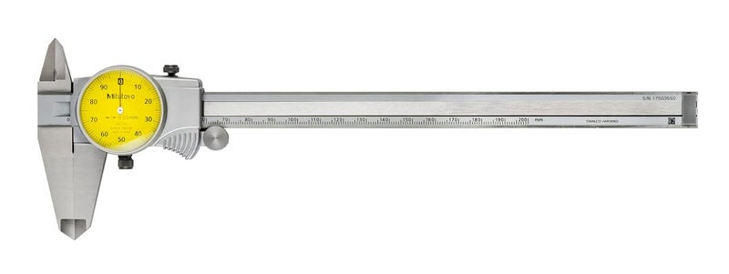 Mitutoyo Mitutoyo 505733 D20FX Dial Caliper 1 mmRev 0 mm200 mm 001 mm  - Image 3