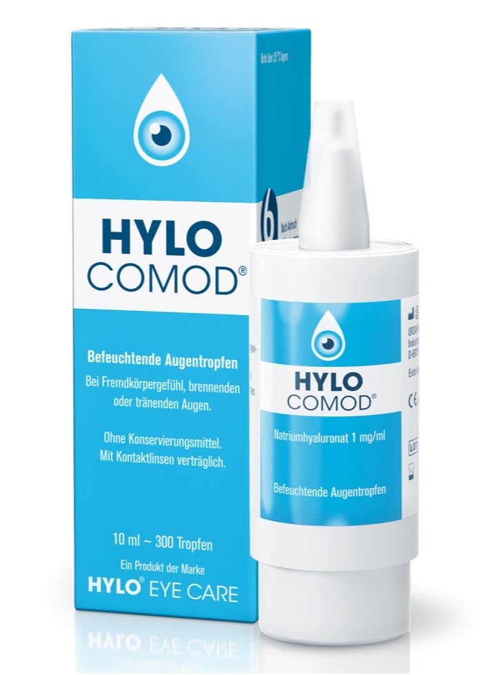 HYLO - Hylo Comod Lubricating Eye Drops 10ml - Image 1