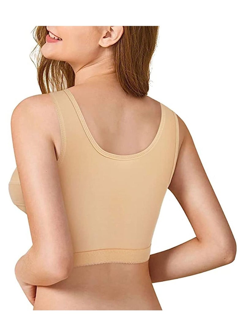 Generic - Women Post Surgery Bra, Front Closure Compression Tank Top, Posture Corrector, Shapewear With Breast Support Band - Image 1