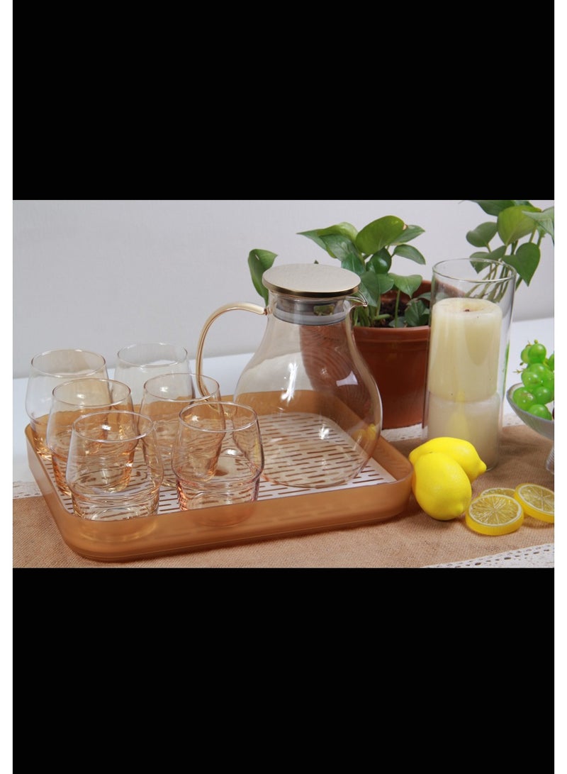 MARS Q Jack Juice Drink Jug Set with Cups - Image 3