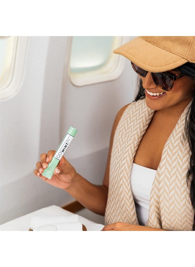 Exershield - GO Travel Size Mouthwash Packets – Individual Mini Mouthwash for Fresh Breath - TSA Compliant - Smart Packet Design to reduce travel bottle waste - Liquid Mint Flavored Portable Travel Mouthwash Bulk - Image 1