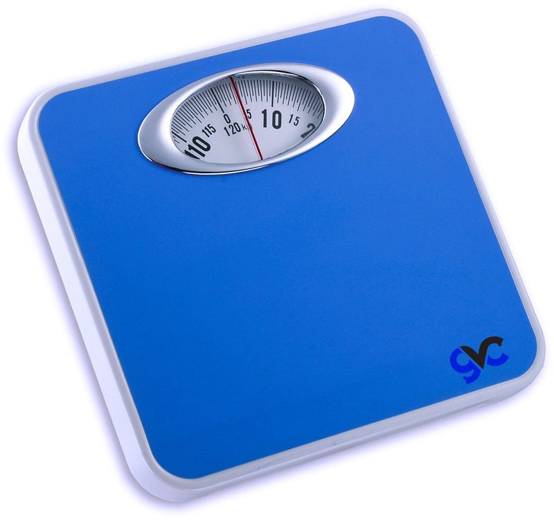 GVC IRON ANALOG WEIGHING SCALE., 120 Kilograms, Blue - Image 1